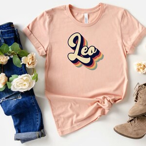 Leo Shirt, Leo Zodiac Shirt, Retro Zodiac t shirt Leo , Leo Birth Sign Tee, Leo Birthday Shirt, Leo Shirt for Men image 4