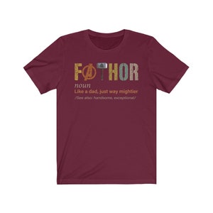 Fathor Shirt, Dad shirt, Shirt for dad, Father's Day Tee Shirt, Dad Gifts from Daughter image 9