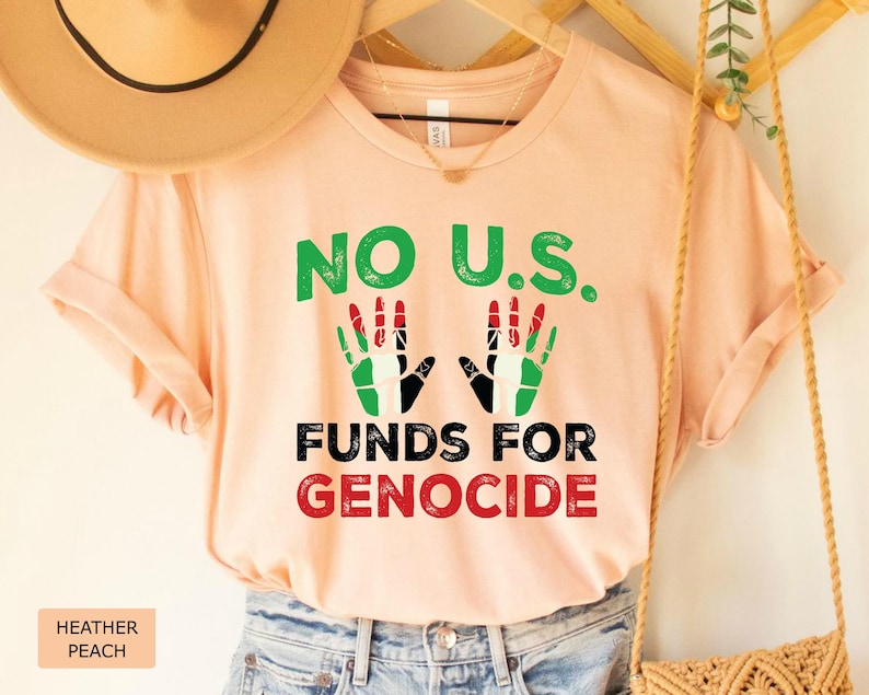 Free Palestine Shirt: Profits Donated Gaza, Comfort Colors Tee image 4