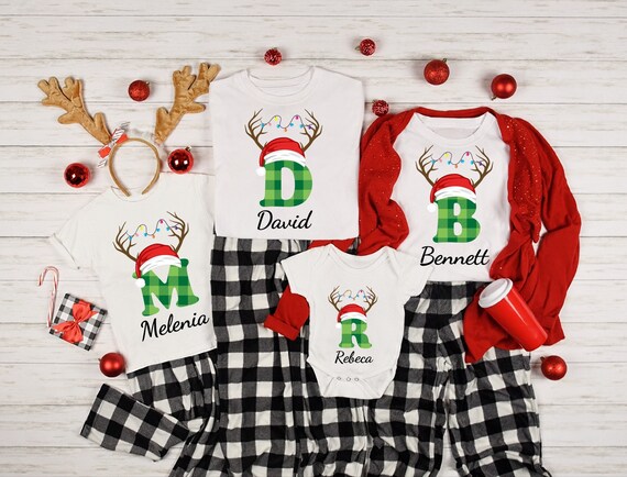 Mixed Monogram Pajama Shirt - Holiday Gifts - Holiday Gifts for Her
