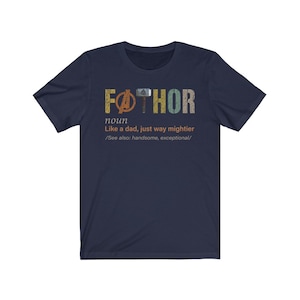 Fathor Shirt, Dad shirt, Shirt for dad, Father's Day Tee Shirt, Dad Gifts from Daughter image 4