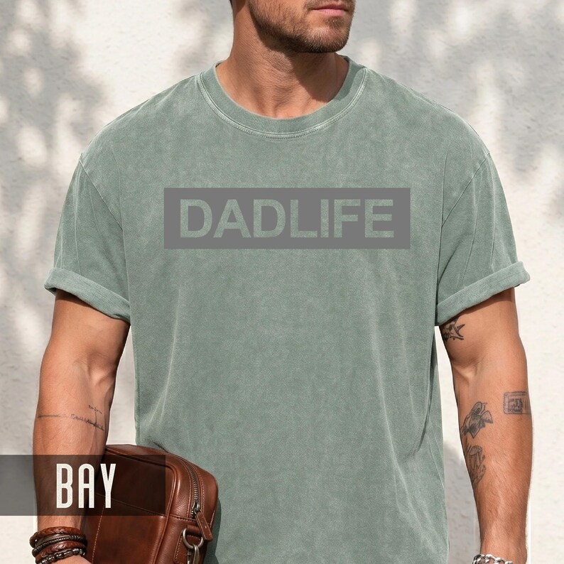 Dad Life Shirt, Fathers Day Gift, Comfort Colors Tee image 12