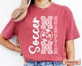 Personalized Soccer Mom Shirt: Custom Kids Names, Comfort Colors Tee product logo