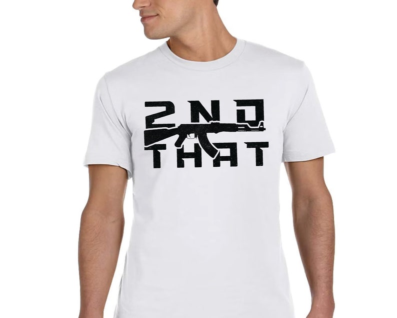 2nd That Patriotic Shirt Mens Pro Gun T-shirt 2nd That AR-15 Gun Shirt ...