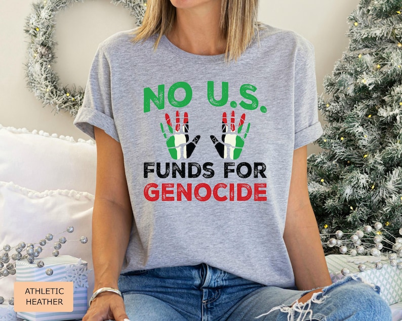 Free Palestine Shirt: Profits Donated Gaza, Comfort Colors Tee image 6