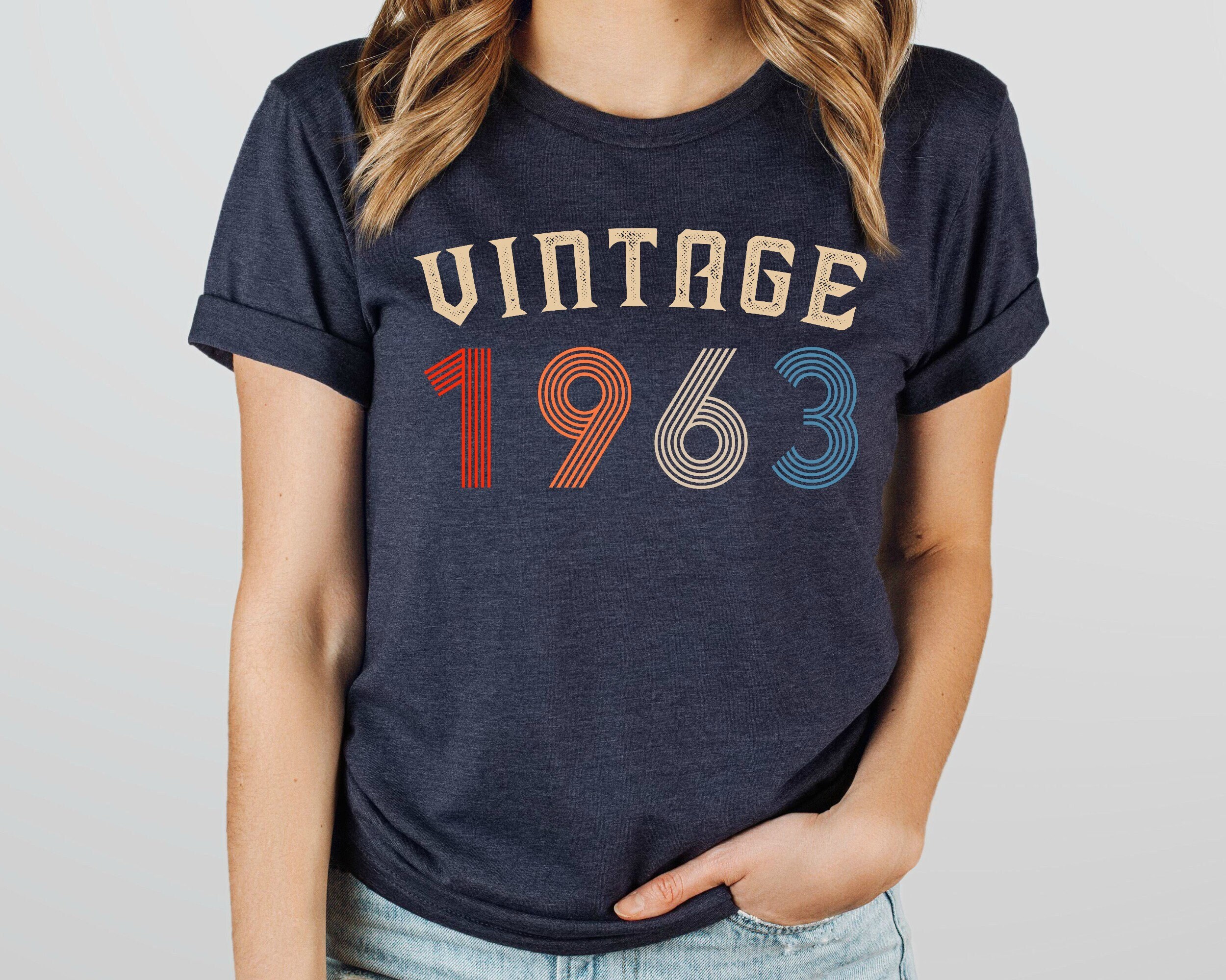 60th Birthday Shirt, Vintage 1963 Shirt, 60th Birthday Gift for Men, 60th Birthday Gift For Women