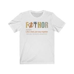 Fathor Shirt, Dad shirt, Shirt for dad, Father's Day Tee Shirt, Dad Gifts from Daughter image 5