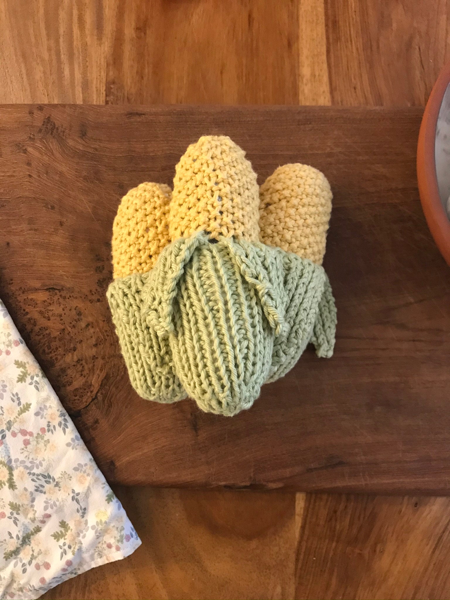 Sweet Corn Knitting Pattern