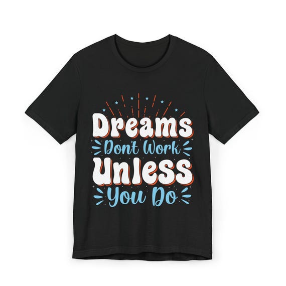 Hand-Lettered Motivational Shirt – Vintage Style 100% Cotton Tee