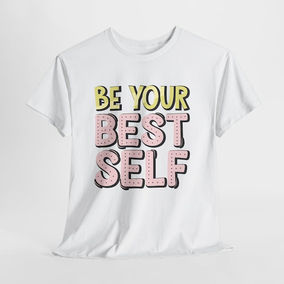 Playful Pastel Pep Talk Tee | Chunky Hand-Drawn Lettering