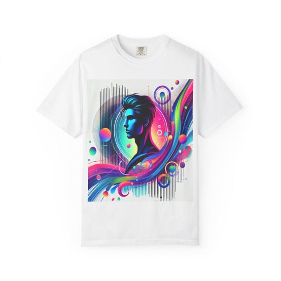 Garment-Dyed Cotton T-Shirt – Relaxed Fit, Vintage Style Tee