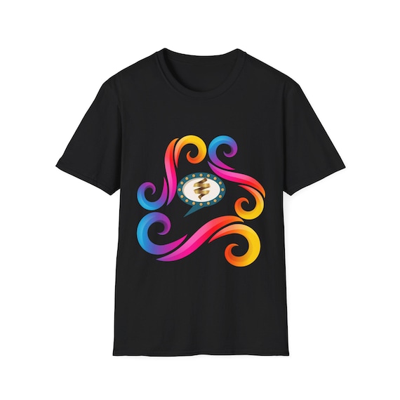 Vibrant Color Splash T-Shirt | Bold Graphic Cotton Tee