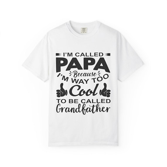 PAPA Retro Grin T-Shirt | Garment-Dyed Heavyweight Tee