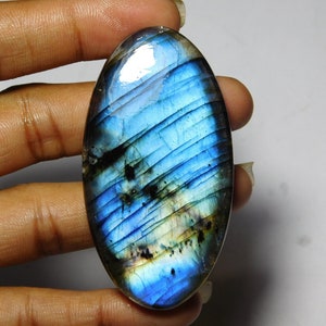 Labradorite Cabochons Spectrolite Labradorite Gemstone Labradorite Top Quality Loose stone Labradorite semi precious (177Cts.55X35MM)