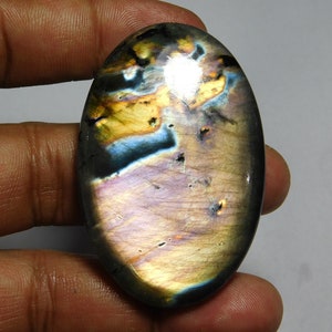 Labradorite Cabochons Spectrolite Labradorite Gemstone Labradorite Top Quality Loose stone Labradorite semi precious (163Cts.58X38MM)