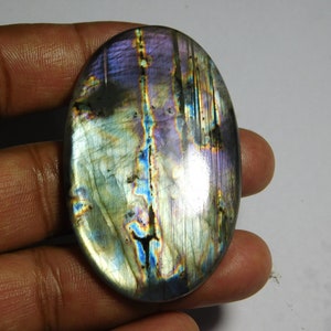 Labradorite Cabochons Spectrolite Labradorite Gemstone Labradorite Top Quality Loose stone Labradorite semi precious (156Cts.63X39MM)