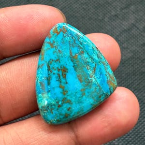 Natural Shattuckite Gemstone Top Quality Shattuckite Cabochon Shattuckite Loose semi precious Jewelry  (53Cts.28X35MM)