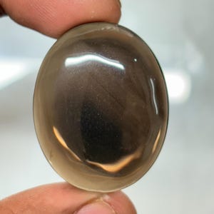 Smoky quartz gemstone Cabochon this Quartz has Healing benefits like stress relief Smoky quartz semi precious gemstone 57cts, 35X28 MM