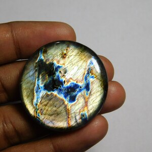 labradorite Gemstone labradorite cabochon labradorite DIY jewelry labradorite loose stone labradorite from jibrilgems (83Cts.35X35MM)