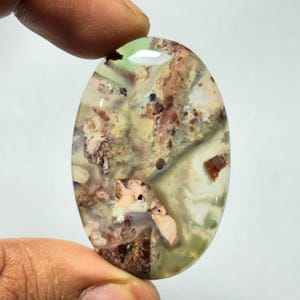Top Quality Green Chalcedony Gemstone Green Chalcedony Cabochons Chalcedony Loose semi precious Jewelry making gemstone (58Cts.43X28MM)