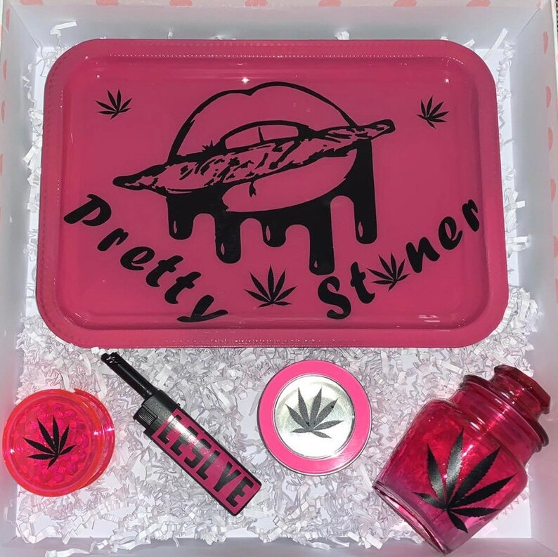 Custom Rolling Tray Set Etsy