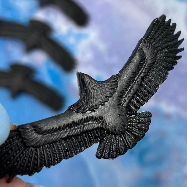 Flying Crow Resin for Bone Throwing Osteomancy Bone Casting