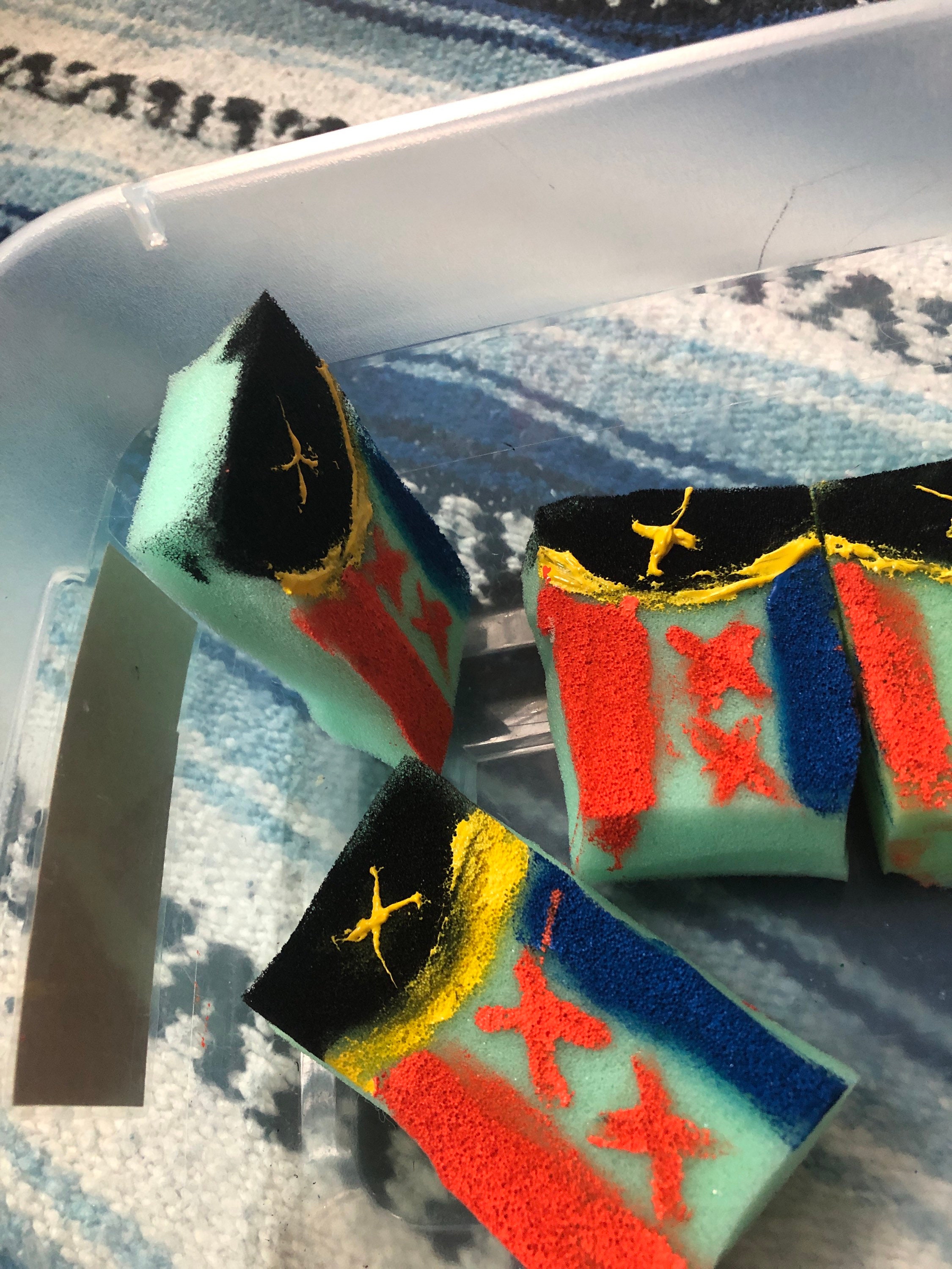 Lmanburg flag squshie | Etsy