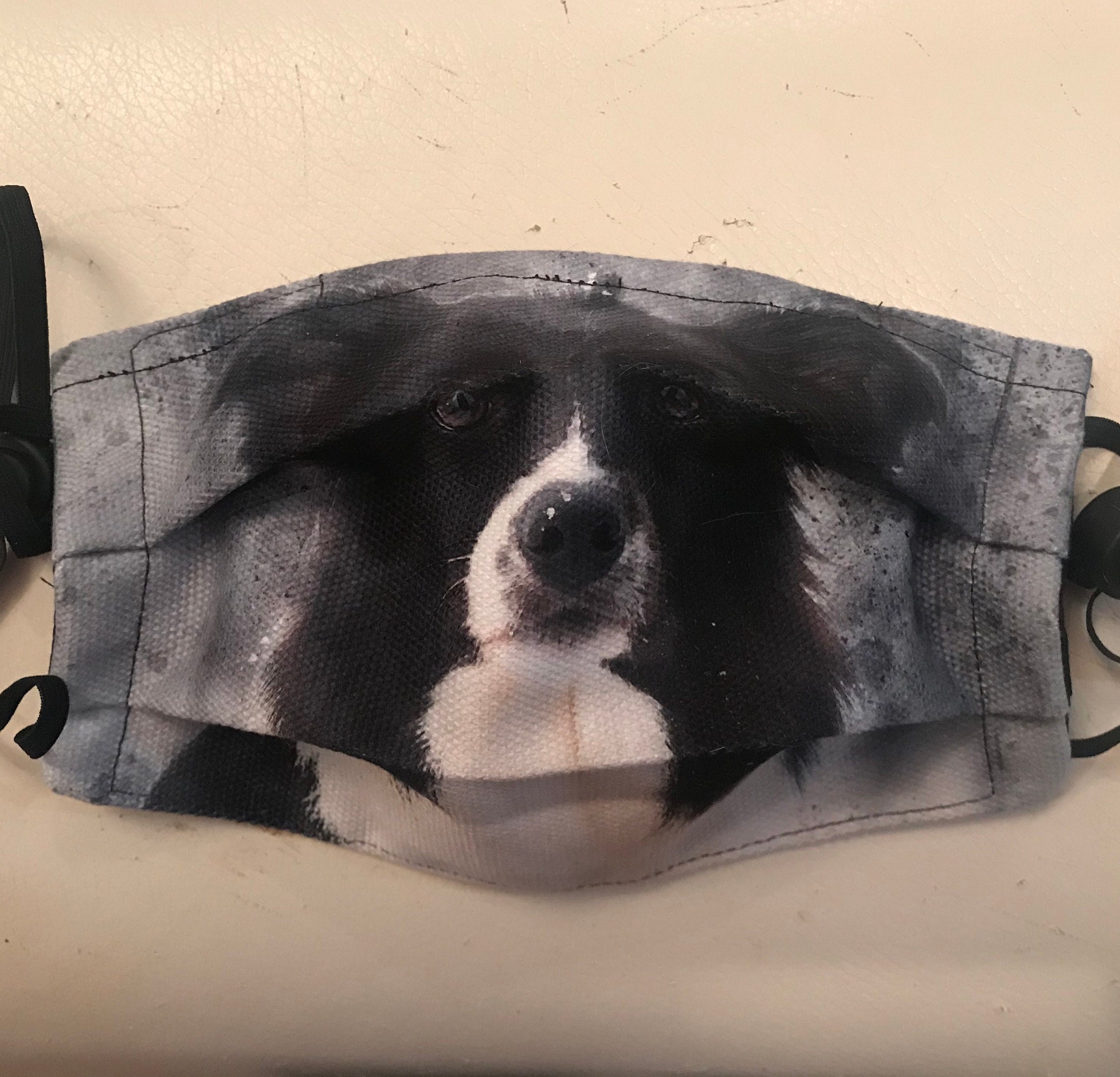 German Shepherd Face Mask, Spaniel Face Mask, Dogs Face Mask, Border