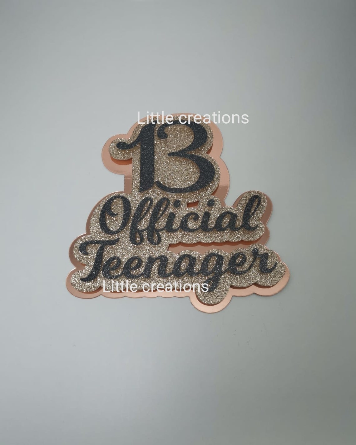 Official Teenager Layered Cake Topper SVG **digital Download** / 13th ...