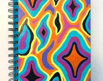 Trippy abstract journal