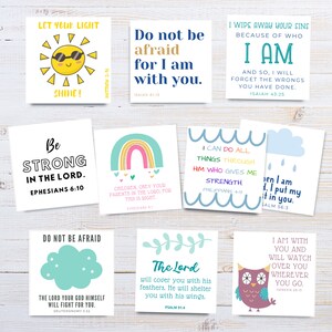 Kids Scripture Cards | Children's Bible Verse Memory Cards | Best ...