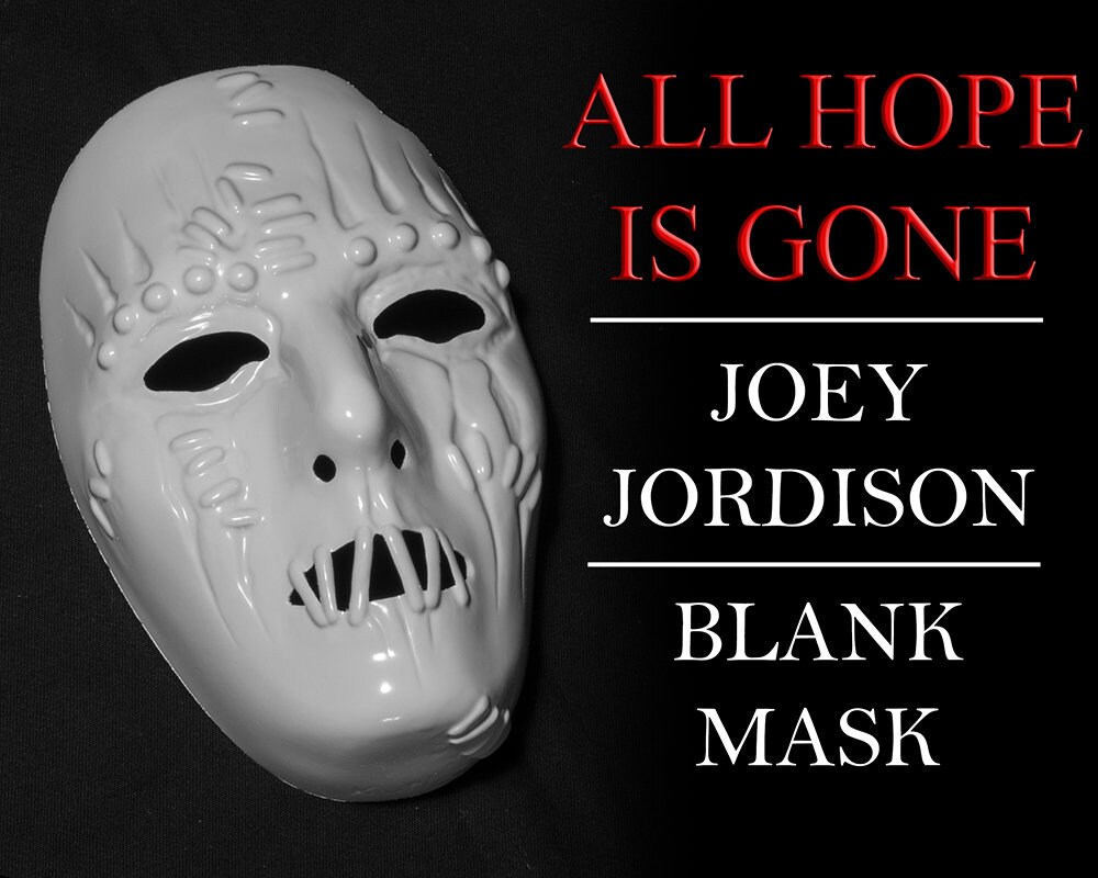 Joey Jordison All Hope is Gone Mask Replica BLANK - Etsy Australia