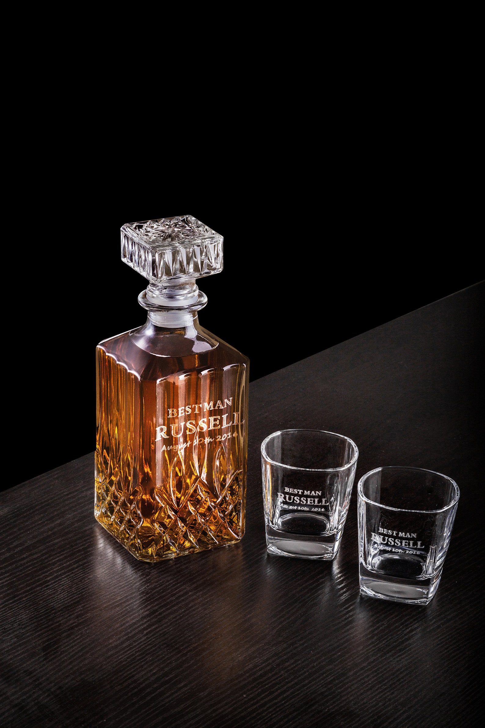Groomsmen Gifts Personalized Whiskey Decanter Set Groomsmen Etsy Hong