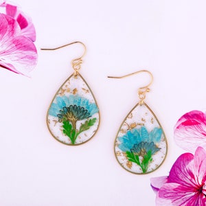Vintage Boho Style Antique Finish Dangle Drop Earrings - Women's Fashion Jewelry For Gifts & Occasions 6 thumbnail image