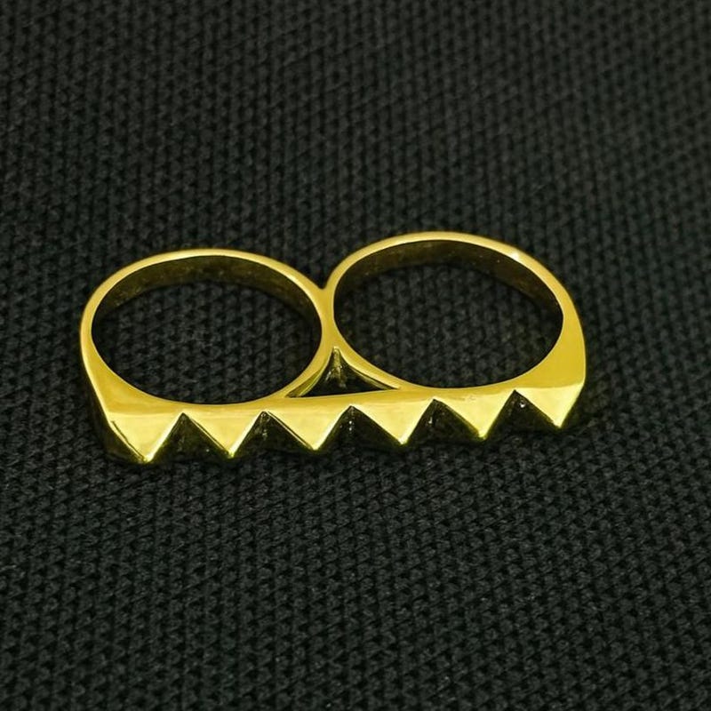 Double Finger Ring - Etsy