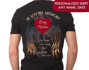 memory shirt ideas