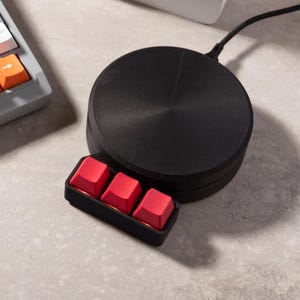 KNOB V2.1: Volume Dial and Macropad with VIA & QMK Customization and Programmable rgb Backlighting