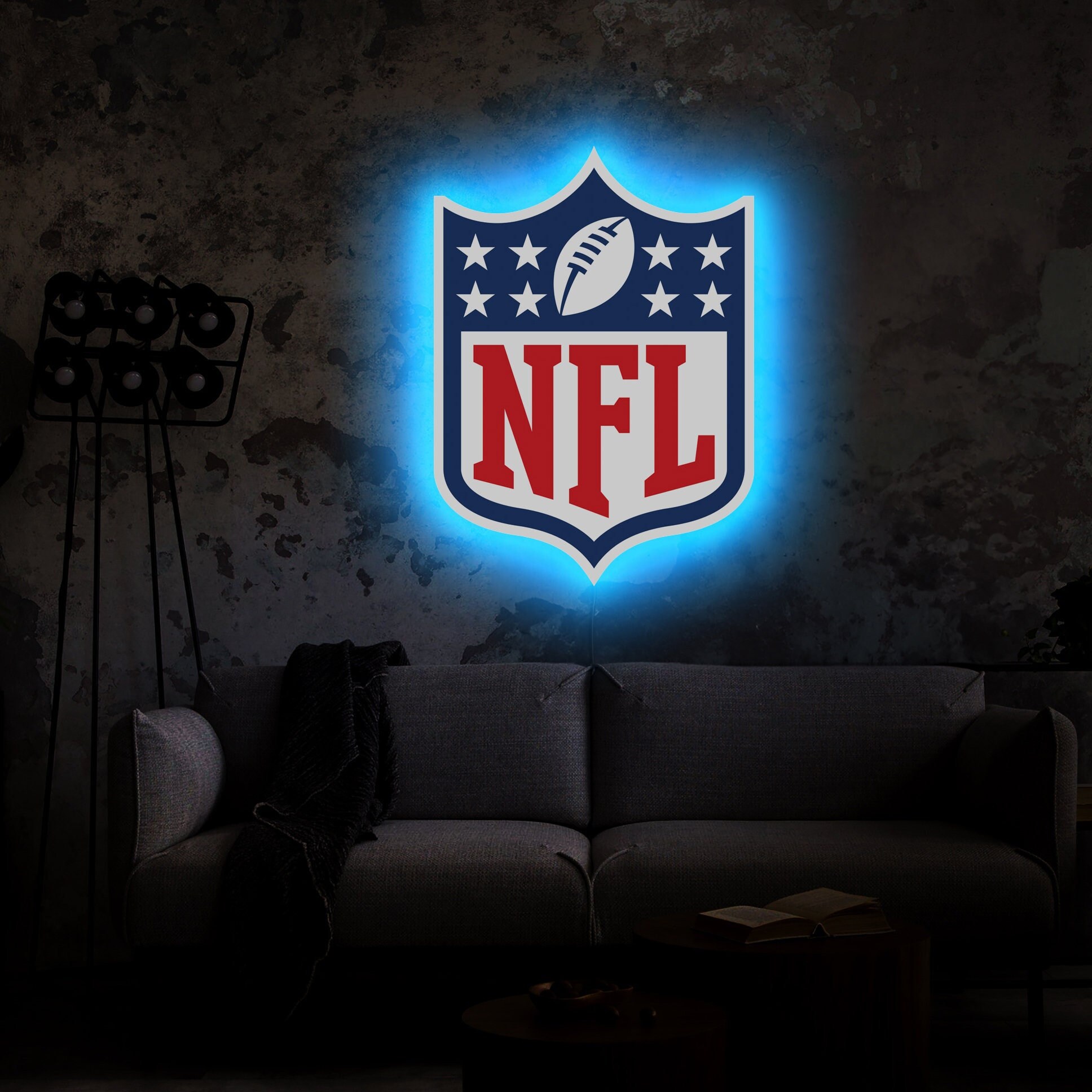 NFL Neon Sign NFL Logo NFL Led Sign National Football League