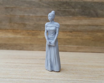 1:48 Scale Figure "Camille" (unpainted resin)
