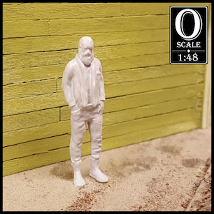 1:48 Scale Figure &quot;Tobias&quot; (unpainted resin)