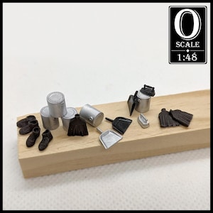 1:48 Scale &quot;Around the House&quot; Detail Set (unpainted resin)