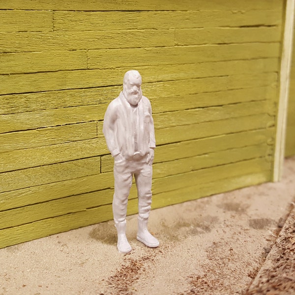 1:48 Scale Figure "Tobias" (unpainted resin)