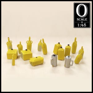 1:48 Scale Dishes Detail Set &quot;B&quot; (unpainted resin)