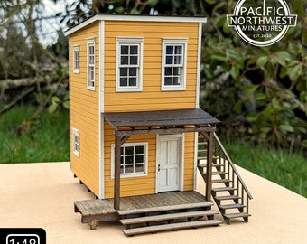 1:48 Scale Building Kit "Ramona's Room For Rent" (unpainted multi-media kit)