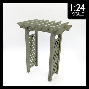 1:24 Scale Trellis Style &quot;A&quot; Kit (unpainted wood)