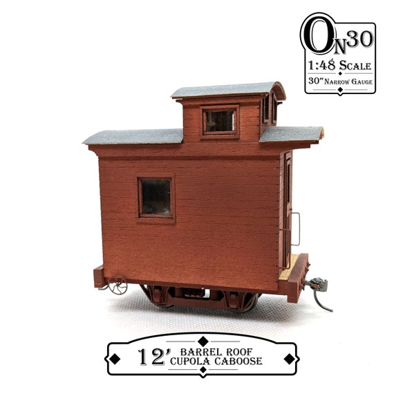 税込】 SR&RL Hon30(9㎜) 珊瑚模型製 KIT Caboose Long 鉄道模型