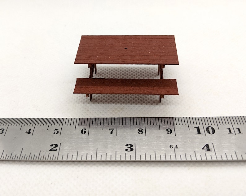148 Scale a Frame Picnic Bench Kit unpainted Etsy