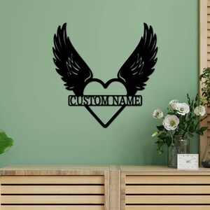 Personalized Remembrance Monogram Metal Sign - Custom Memorial Wall Art, In Loving Memory Tribute, Sympathy Gift