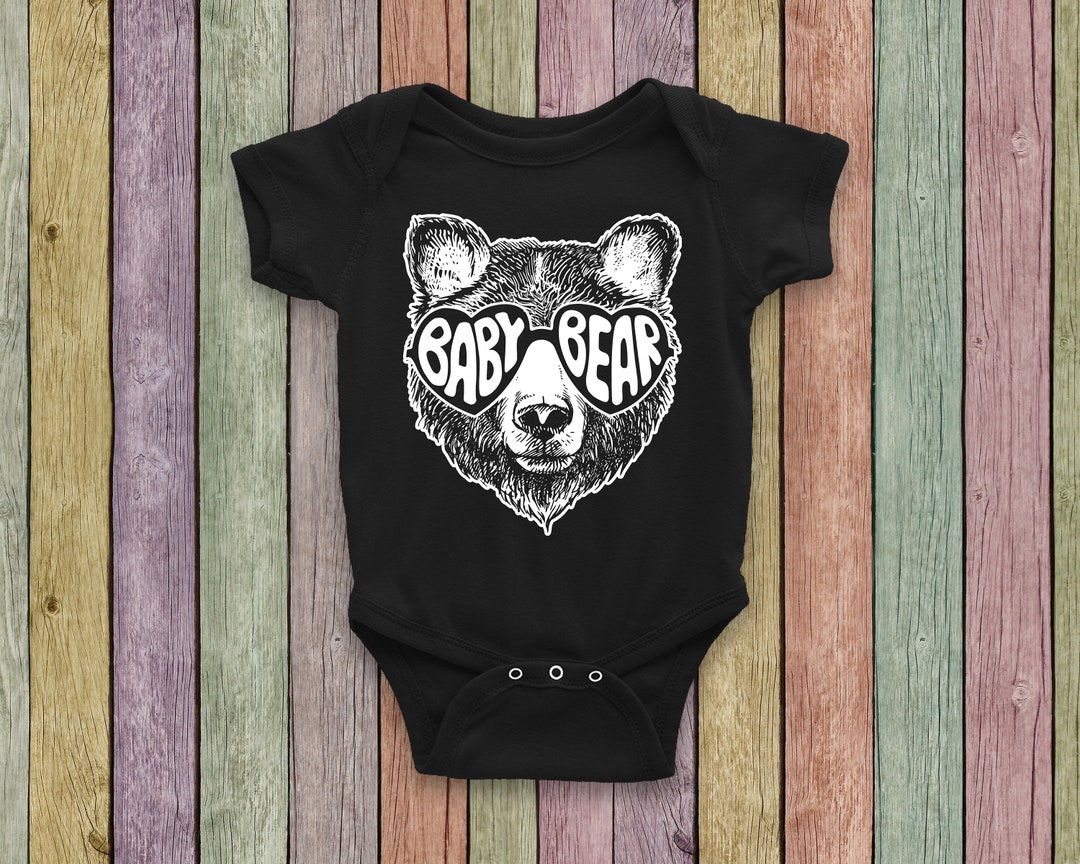 Baby Bear Onesie / Baby Bear Bodysuit / Pregnancy Announcement Etsy