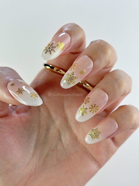 Red and Gold Nail Designs